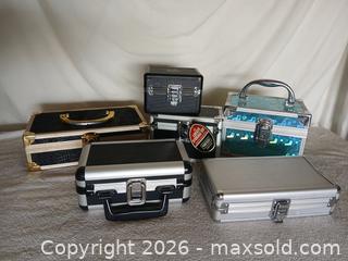 MaxSold Auction: Assorted Empty Cases – 6 - Sun City (Arizona, USA) SELLER MANAGED Reseller Online Auction - West Forrester Drive