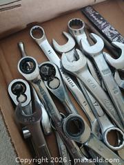 MaxSold Auction: Assorted Tool Lot – Box Wrenches   Lot A - Sun City (Arizona, USA) SELLER MANAGED Reseller Online Auction - West Forrester Drive