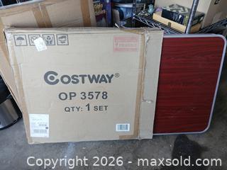 MaxSold Auction: Costway Folding Table - Sun City (Arizona, USA) SELLER MANAGED Reseller Online Auction - West Forrester Drive