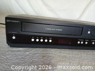 MaxSold Auction: Emerson VHS Tape/DVD Recorder - Sun City (Arizona, USA) SELLER MANAGED Reseller Online Auction - West Forrester Drive