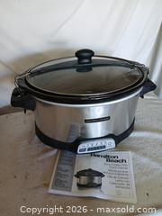 MaxSold Auction: Hamilton Beach Slow Cooker - Sun City (Arizona, USA) SELLER MANAGED Reseller Online Auction - West Forrester Drive