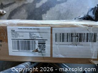 MaxSold Auction: JUNHEDAMAI Mobile Ergonomic Sit/Stand Desk L-QD-001-WT - Sun City (Arizona, USA) SELLER MANAGED Reseller Online Auction - West Forrester Drive