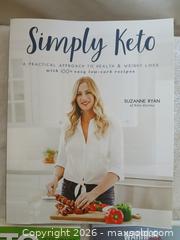 MaxSold Auction: Keto Cookbooks – 3 - Sun City (Arizona, USA) SELLER MANAGED Reseller Online Auction - West Forrester Drive