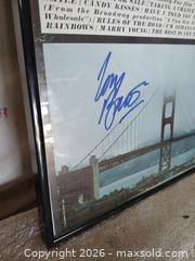 MaxSold Auction: Signed Framed Tony Bennet “I Left My Home in San Franciso” Poster - Sun City (Arizona, USA) SELLER MANAGED Reseller Online Auction - West Forrester Drive