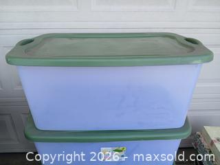 MaxSold Auction: Storage Tubs – 3 - Sun City (Arizona, USA) SELLER MANAGED Reseller Online Auction - West Forrester Drive