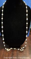 MaxSold Auction: Ann Taylor Gold Tone and Pearl Necklace New with Tags  - Toronto (Ontario, Canada) SELLER MANAGED Downsizing Online Auction - Mcadam Avenue
