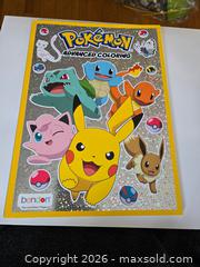 MaxSold Auction: Pokemon Advanced Colouring Book New Unused - Toronto (Ontario, Canada) SELLER MANAGED Downsizing Online Auction - Mcadam Avenue