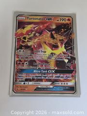 MaxSold Auction: Pokemon Guardians Rising Turtonator GX NM 18/145 - Toronto (Ontario, Canada) SELLER MANAGED Downsizing Online Auction - Mcadam Avenue