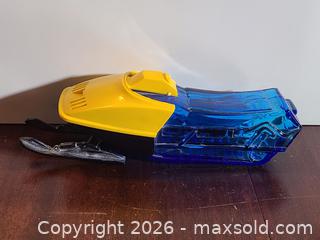 MaxSold Auction: Vintage Collectible Snowmobile Avon Cobalt Blue Glass Cologne Bottle - Toronto (Ontario, Canada) SELLER MANAGED Downsizing Online Auction - Mcadam Avenue