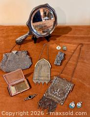 MaxSold Auction: Antique Purses, Fu Fuku Fortune Jade Pendant, and more  - Douglas (Massachusetts, USA) PARTNER MANAGED Estate Sale Online Auction - South West Main Street