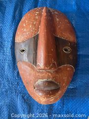 MaxSold Auction: Carved Wooden Masks - Douglas (Massachusetts, USA) PARTNER MANAGED Estate Sale Online Auction - South West Main Street