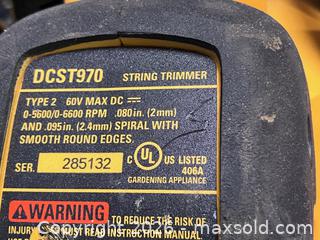 MaxSold Auction: DeWalt String Trimmer - Douglas (Massachusetts, USA) PARTNER MANAGED Estate Sale Online Auction - South West Main Street