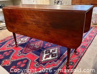 MaxSold Auction: Drop Leaf Gate-Leg Table - Douglas (Massachusetts, USA) PARTNER MANAGED Estate Sale Online Auction - South West Main Street