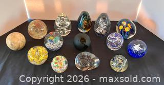 MaxSold Auction: Glass Paperweights - Douglas (Massachusetts, USA) PARTNER MANAGED Estate Sale Online Auction - South West Main Street