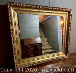 MaxSold Auction: Large Gilded Wall Mirror  - Douglas (Massachusetts, USA) PARTNER MANAGED Estate Sale Online Auction - South West Main Street