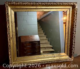 MaxSold Auction: Large Gilded Wall Mirror  - Douglas (Massachusetts, USA) PARTNER MANAGED Estate Sale Online Auction - South West Main Street