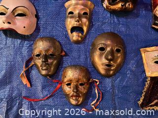 MaxSold Auction: Mardi Gras Masks - Douglas (Massachusetts, USA) PARTNER MANAGED Estate Sale Online Auction - South West Main Street