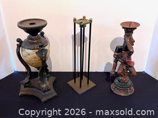 MaxSold Auction: Mixed Candleholders - Douglas (Massachusetts, USA) PARTNER MANAGED Estate Sale Online Auction - South West Main Street