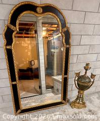 MaxSold Auction: Ornate Italian Neoclassic Wall Mirror and Lamp - Douglas (Massachusetts, USA) PARTNER MANAGED Estate Sale Online Auction - South West Main Street