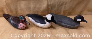 MaxSold Auction: Seven Painted Wood Ducks - Douglas (Massachusetts, USA) PARTNER MANAGED Estate Sale Online Auction - South West Main Street