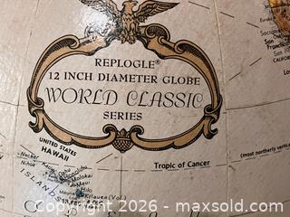 MaxSold Auction: Trio of Vintage Repogle Globes - Douglas (Massachusetts, USA) PARTNER MANAGED Estate Sale Online Auction - South West Main Street