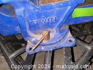 MaxSold Auction: Two Bench Vises  including Irwin  and the Athol Machine Co  - Douglas (Massachusetts, USA) PARTNER MANAGED Estate Sale Online Auction - South West Main Street