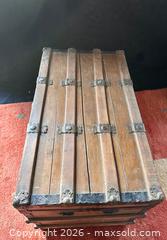 MaxSold Auction: Two fancy Vintage Trunks - Douglas (Massachusetts, USA) PARTNER MANAGED Estate Sale Online Auction - South West Main Street