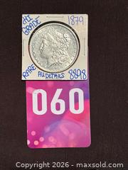MaxSold Auction: 1879 MORGAN SILVER DOLLAR! BEAUTIFUL  Coin! WOW!    - Aurora (Ontario, Canada) SELLER MANAGED Estate Sale Online Auction - Closs Square