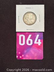 MaxSold Auction: 1955 25 Cents Canada Silver Coin  Queen Elizabeth II - Aurora (Ontario, Canada) SELLER MANAGED Estate Sale Online Auction - Closs Square