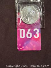 MaxSold Auction: 1 oz Silver Maple Leaf .9999 Pure 1989 Canada $5 SML  Original  RCM sealed - Aurora (Ontario, Canada) SELLER MANAGED Estate Sale Online Auction - Closs Square