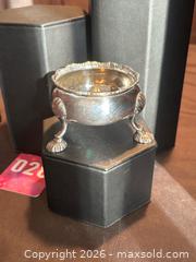 MaxSold Auction: Antique 3 Footed Sterling Silver Dish , or vanity accessory, 75 grams - Aurora (Ontario, Canada) SELLER MANAGED Estate Sale Online Auction - Closs Square