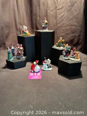 MaxSold Auction: Miniature Christmas Village Figurines Set 1-1/2-2” , Unbranded  - Aurora (Ontario, Canada) SELLER MANAGED Estate Sale Online Auction - Closs Square