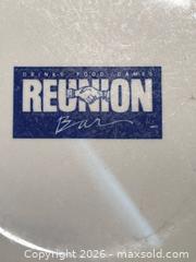 MaxSold Auction: Vintage Charger  Platter from Reunion Bar , Toronto , Blue Plate Special - 12” diam. - Aurora (Ontario, Canada) SELLER MANAGED Estate Sale Online Auction - Closs Square