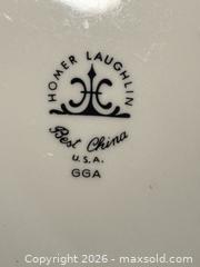 MaxSold Auction: Vintage Charger  Platter from Reunion Bar , Toronto , Blue Plate Special - 12” diam. - Aurora (Ontario, Canada) SELLER MANAGED Estate Sale Online Auction - Closs Square