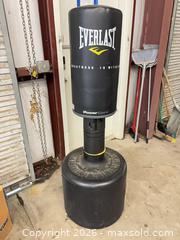 MaxSold Auction: Everlast PowerCore Freestanding Heavy Punching Bag, 5 ft - Garden City (Georgia, USA) SELLER MANAGED Downsizing Online Auction -  Bryce Industrial Drive