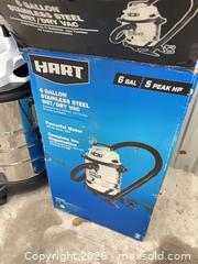 MaxSold Auction: Hart 6-Gallon 5 Peak HP Stainless Steel Wet/Dry Vacuum (No Hose)  - Garden City (Georgia, USA) SELLER MANAGED Downsizing Online Auction -  Bryce Industrial Drive