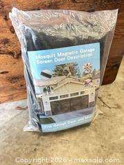 MaxSold Auction: Magnetic Mosquito Screen for Garage Door, Black, Large - Garden City (Georgia, USA) SELLER MANAGED Downsizing Online Auction -  Bryce Industrial Drive