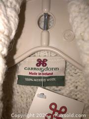 MaxSold Auction: Carraig Donn 100% Merino Wool Ladies Sweater Cardigan Large - Hamilton (Ontario, Canada) SELLER MANAGED Downsizing Online Auction - Moffat Road