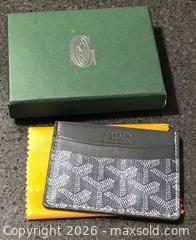 MaxSold Auction: Goyard Wallet Card Holder - Hamilton (Ontario, Canada) SELLER MANAGED Downsizing Online Auction - Moffat Road