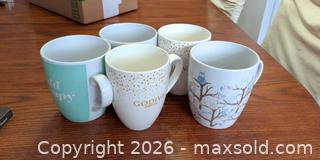 MaxSold Auction: 5 mugs - Tay (Ontario, Canada) SELLER MANAGED Downsizing Online Auction - Reeves Road