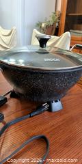 MaxSold Auction: Electric Wok by The Rock - Tay (Ontario, Canada) SELLER MANAGED Downsizing Online Auction - Reeves Road