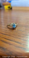 MaxSold Auction: Topaz 10K gold ring - Tay (Ontario, Canada) SELLER MANAGED Downsizing Online Auction - Reeves Road