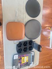 MaxSold Auction: Mixed Bakeware & Cookware Set — 7 Pieces - Raleigh (North Carolina, USA) SELLER MANAGED Downsizing Online Auction - Fern Stone Court