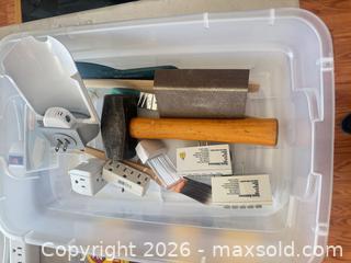 MaxSold Auction: Mixed Lot: Small Hand Tools, Painting Supplies & 6-Drawer Organizer - Raleigh (North Carolina, USA) PARTNER MANAGED Downsizing Online Auction - Fern Stone Court