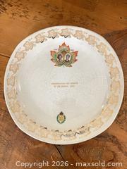 MaxSold Auction: 1959 Royal Visit Seaway Plate - Lanark Highlands (Ontario, Canada) SELLER MANAGED Downsizing Online Auction - Markle Road                  