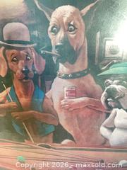 MaxSold Auction: Dogs Playing Pool Prints - Lanark Highlands (Ontario, Canada) SELLER MANAGED Downsizing Online Auction - Markle Road                  