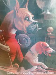 MaxSold Auction: Dogs Playing Pool Prints - Lanark Highlands (Ontario, Canada) SELLER MANAGED Downsizing Online Auction - Markle Road                  