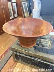 MaxSold Auction: Don Thur Wood bowl - Lanark Highlands (Ontario, Canada) SELLER MANAGED Downsizing Online Auction - Markle Road                  