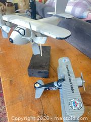MaxSold Auction: Folk Art Plane  - Lanark Highlands (Ontario, Canada) SELLER MANAGED Downsizing Online Auction - Markle Road                  