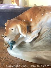 MaxSold Auction: Royal Dux Porcelain Retriever  - Lanark Highlands (Ontario, Canada) SELLER MANAGED Downsizing Online Auction - Markle Road                  